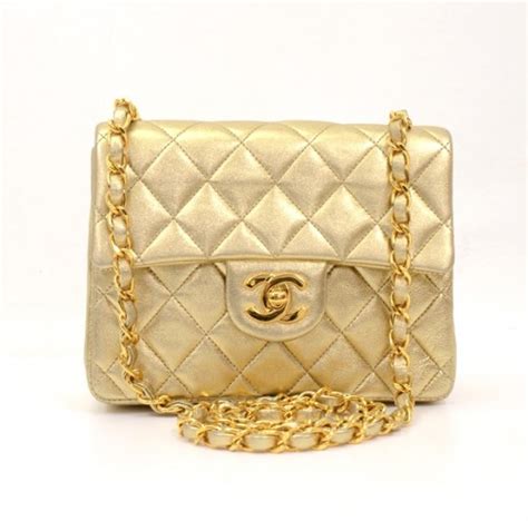 gold hardware chanel bag|vintage Chanel bag gold chain.